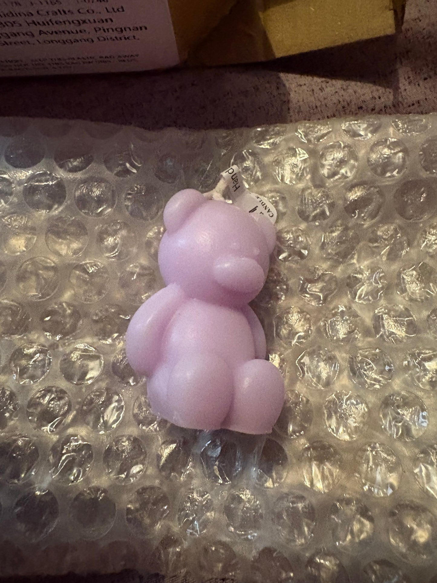 Adorable Mini Bear Candles