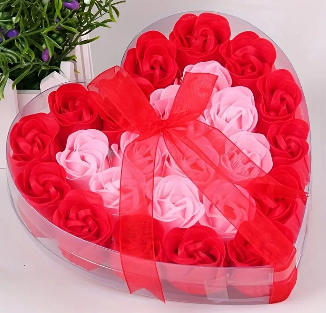 Heart Shaped Rose Flowers