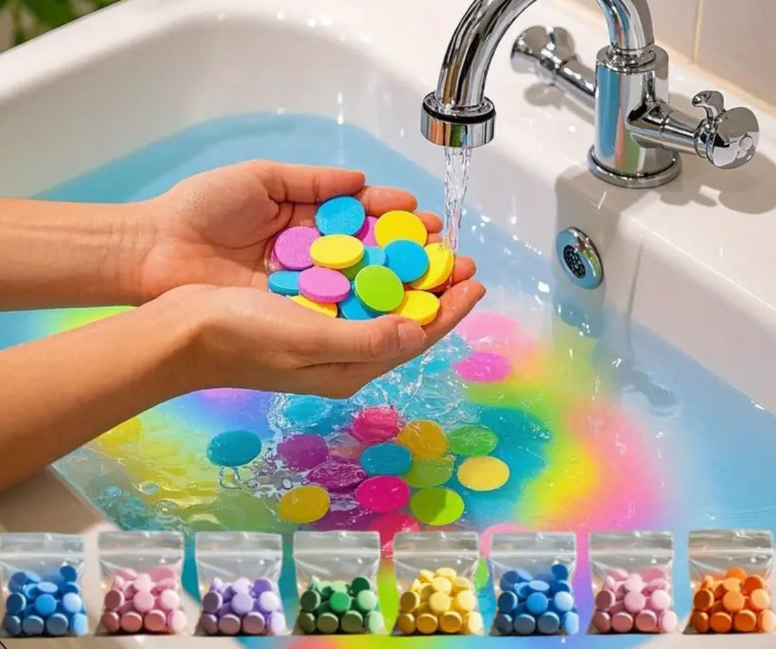 Bath tablets