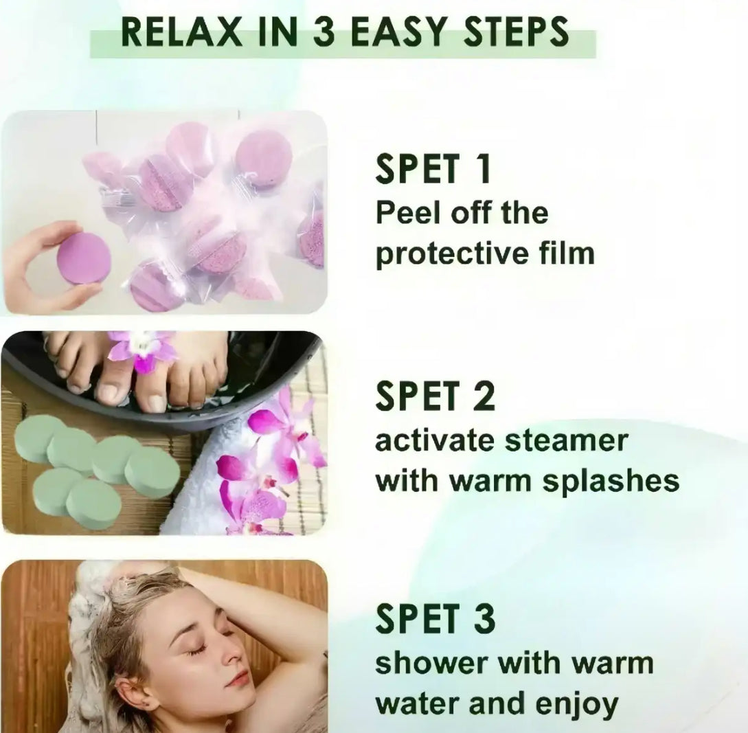 6 pk shower steamers