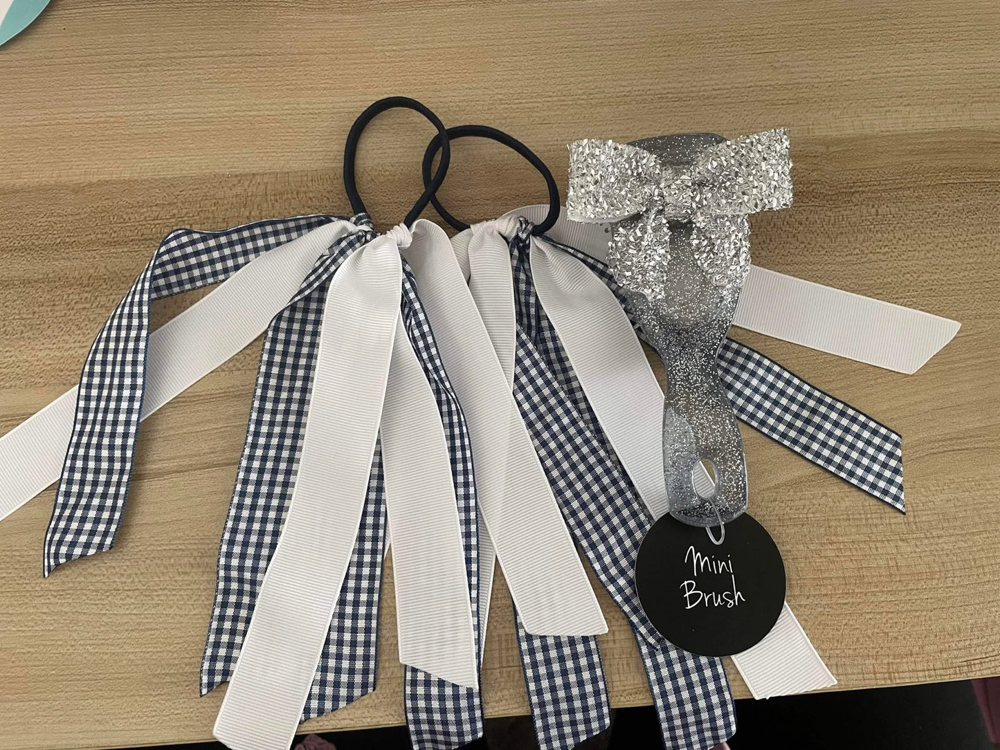 Navy/White School Hair Accessories Bundle