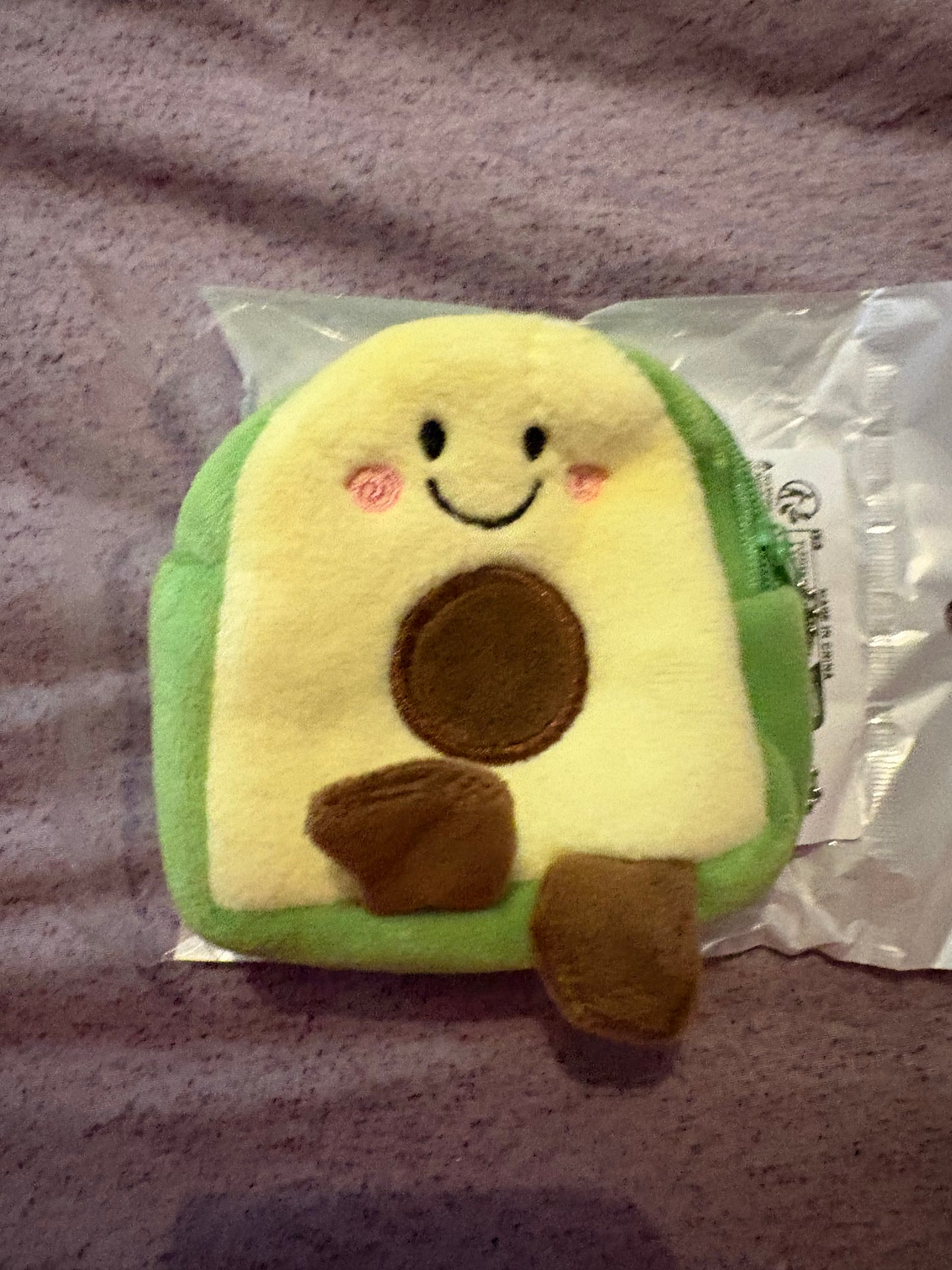 Cute avocado coin/purse travel buddy
