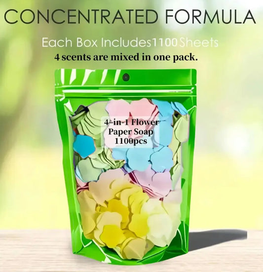 Colourful Portable Soap Flowers