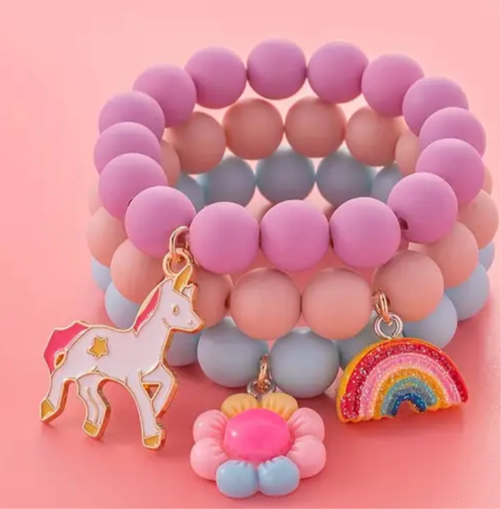 3 Pieces Unicorn Bracelets