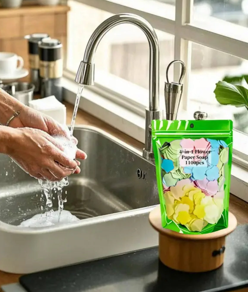 Colourful Portable Soap Flowers