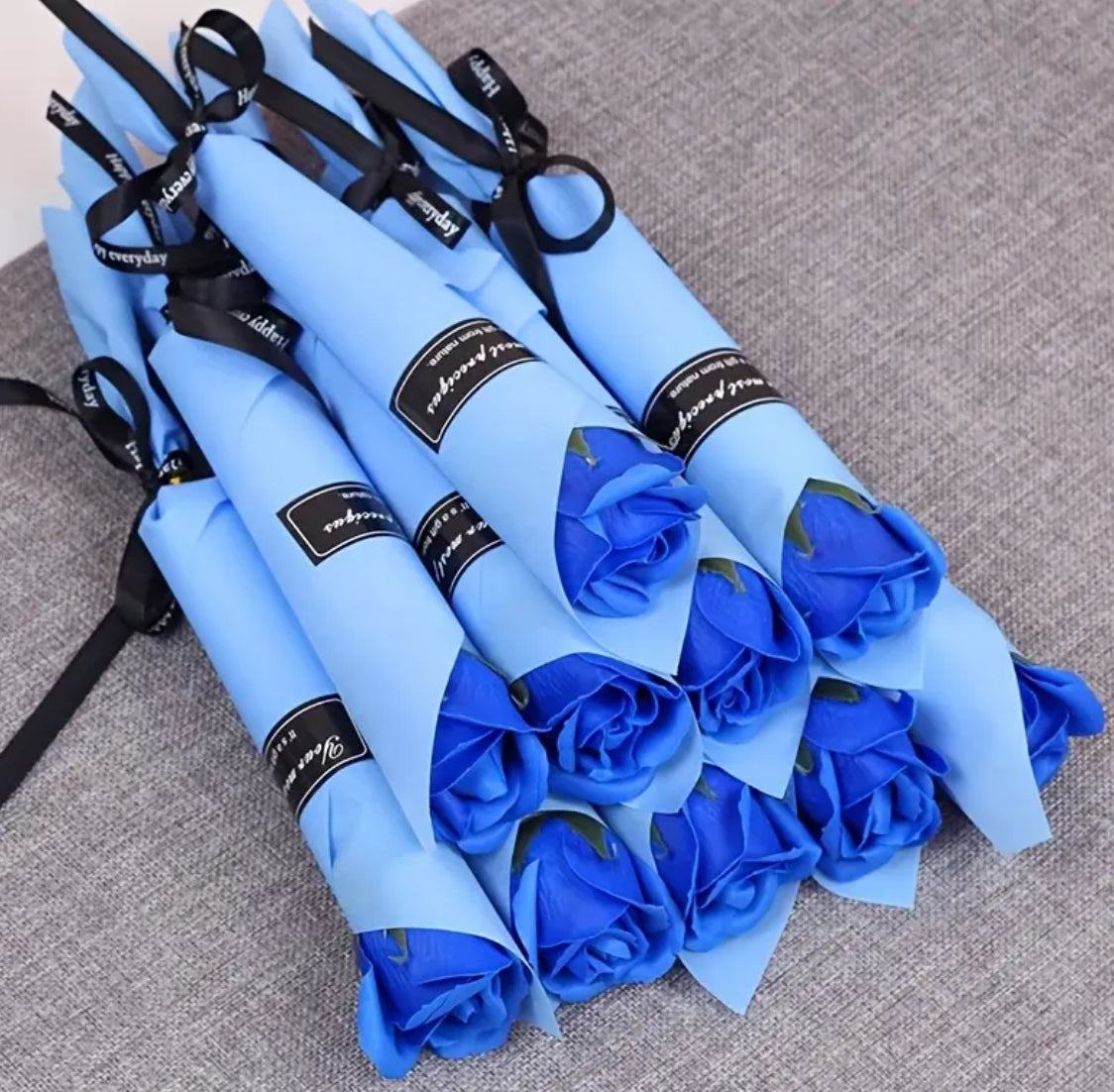 Soap Flowers Single Stem