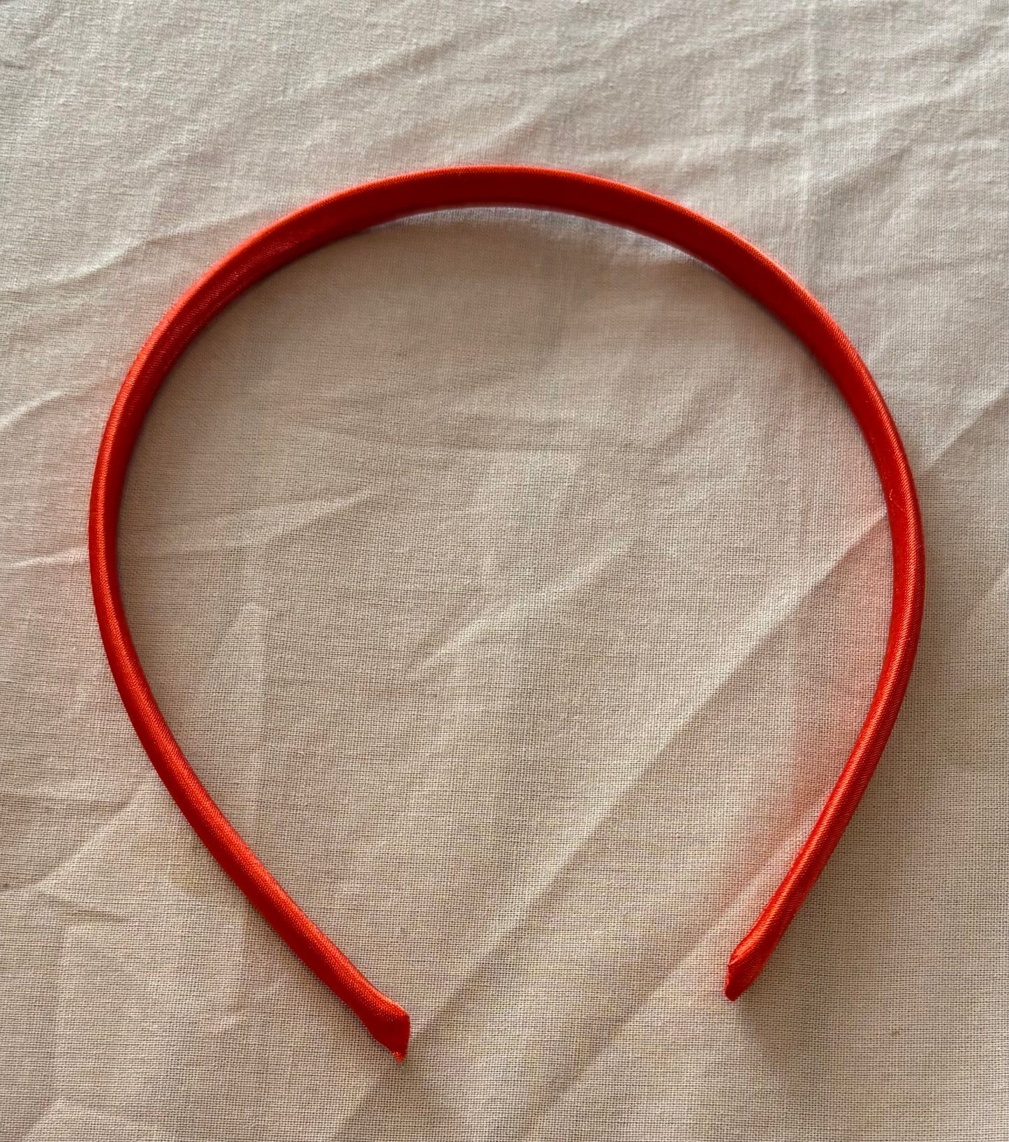 Red Satin Headband