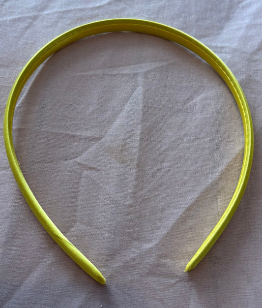 Gold Satin Headband