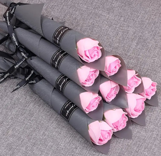 Soap Flowers Single Stem