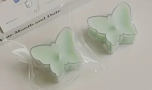 Set of 2 Butterfly Candles