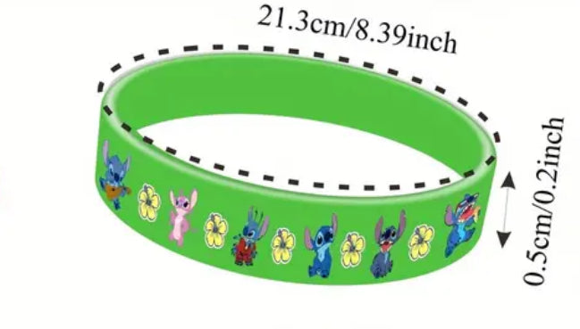 Disney Stitch Silicone Bracelets