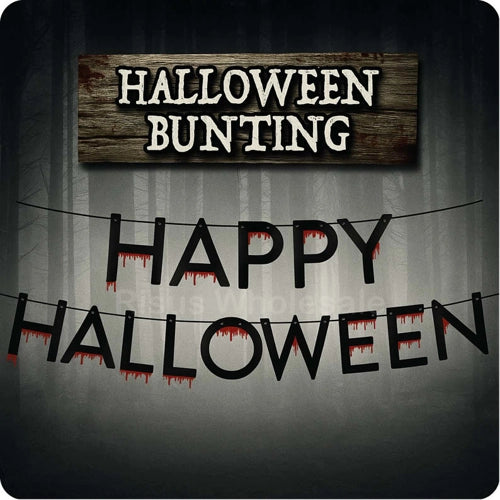 Halloween Bunting Banner